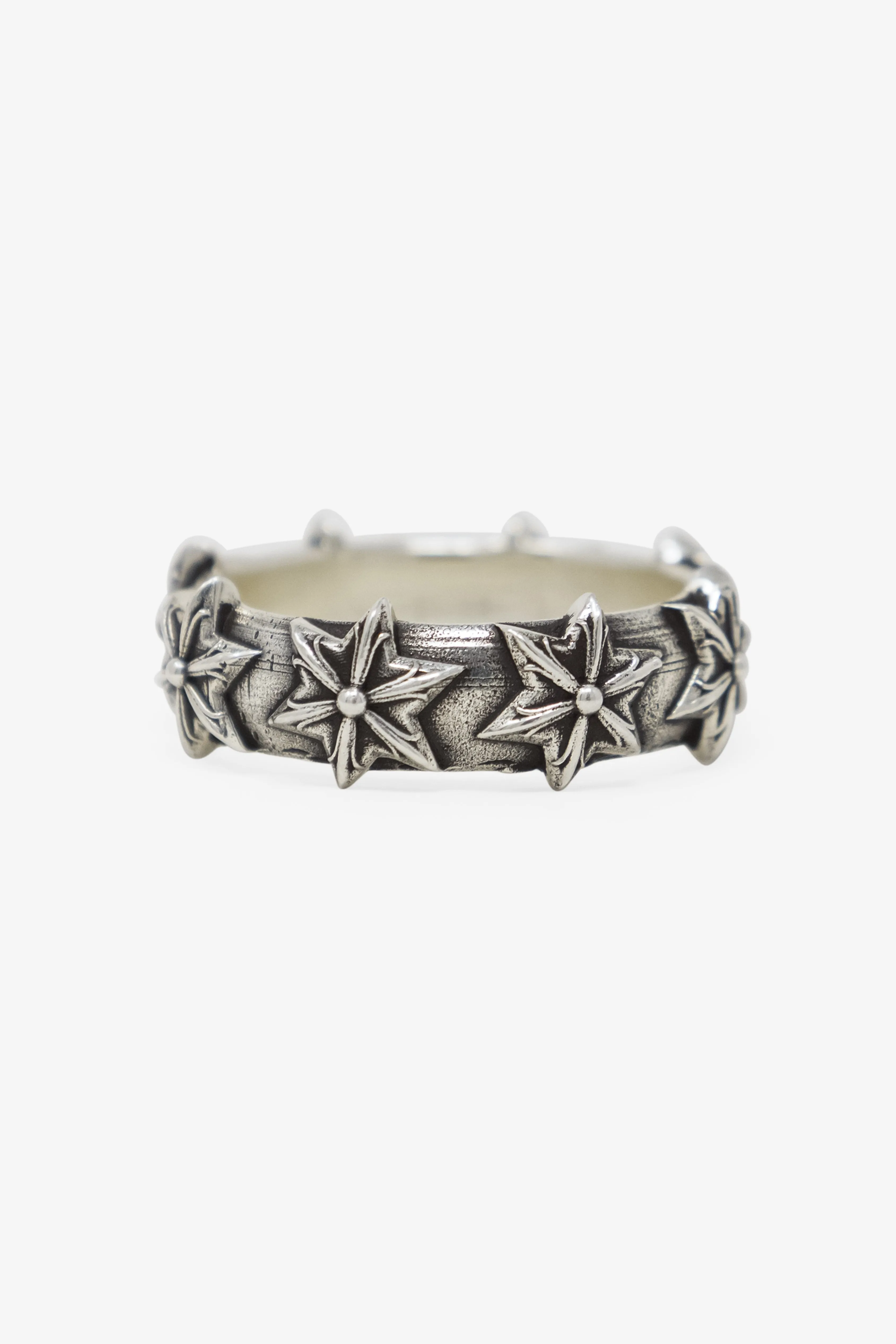 Star Sterling Silver Ring - SIlver