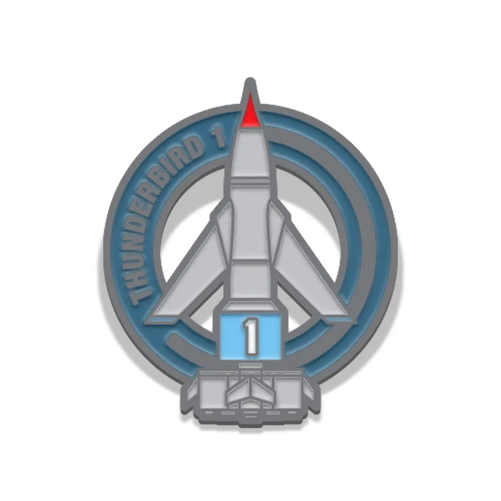 Thunderbird 1 Enamel Pin