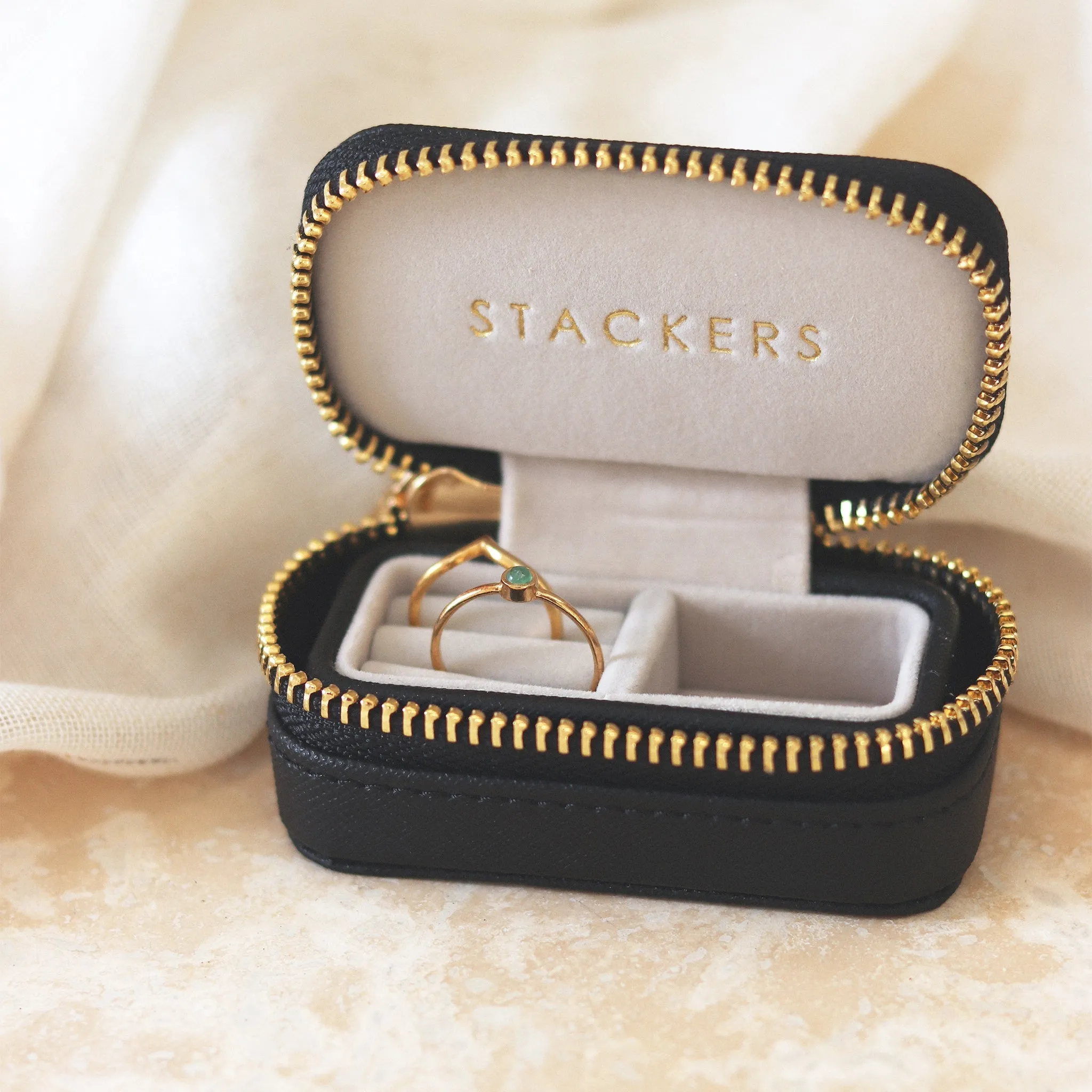Wanderlust Life x Stackers Travel Jewellery Box - Petite