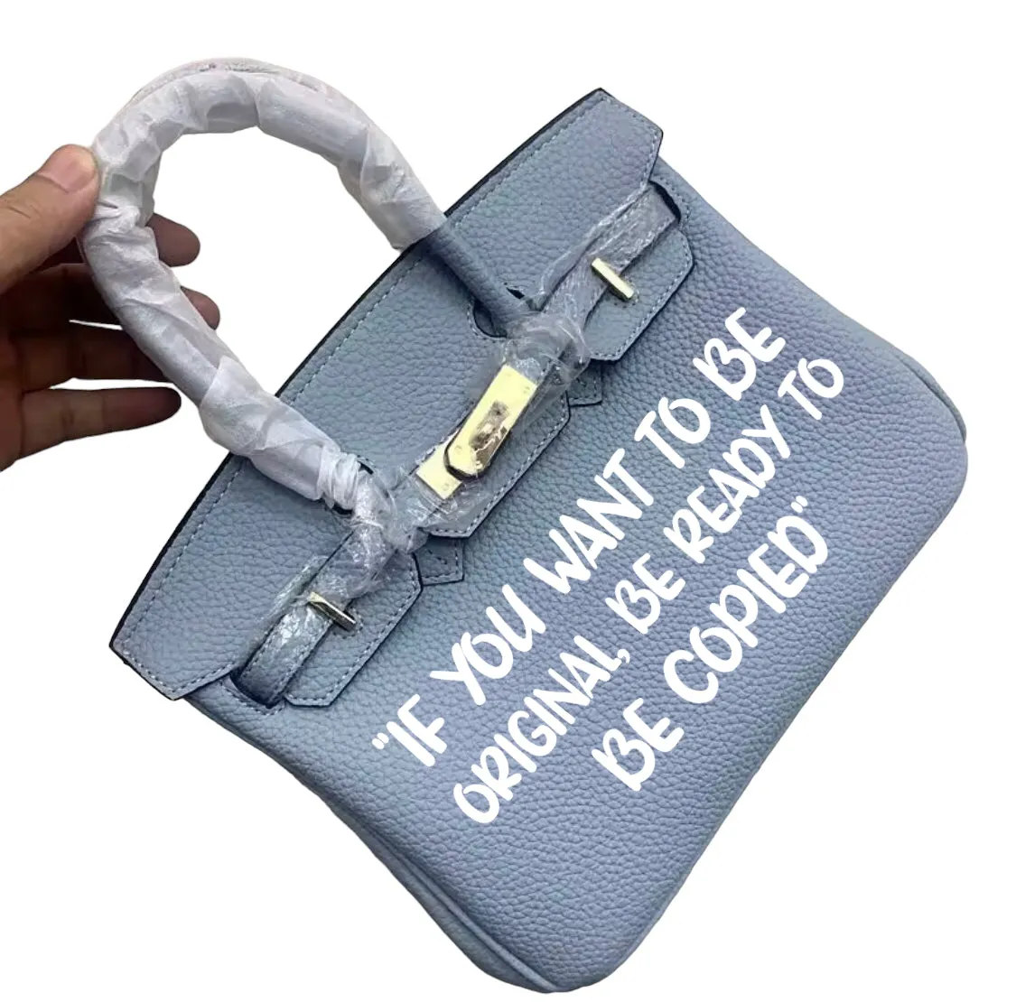 You Fake Like This Birkin - Custom Printed Graphic Bag